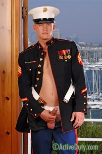 Sexy Marine Dj from Active Duty at JustUsBoys - Gallery 13007