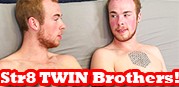 Str8 Twin Brothers Go Gay from Broke Straight Boys