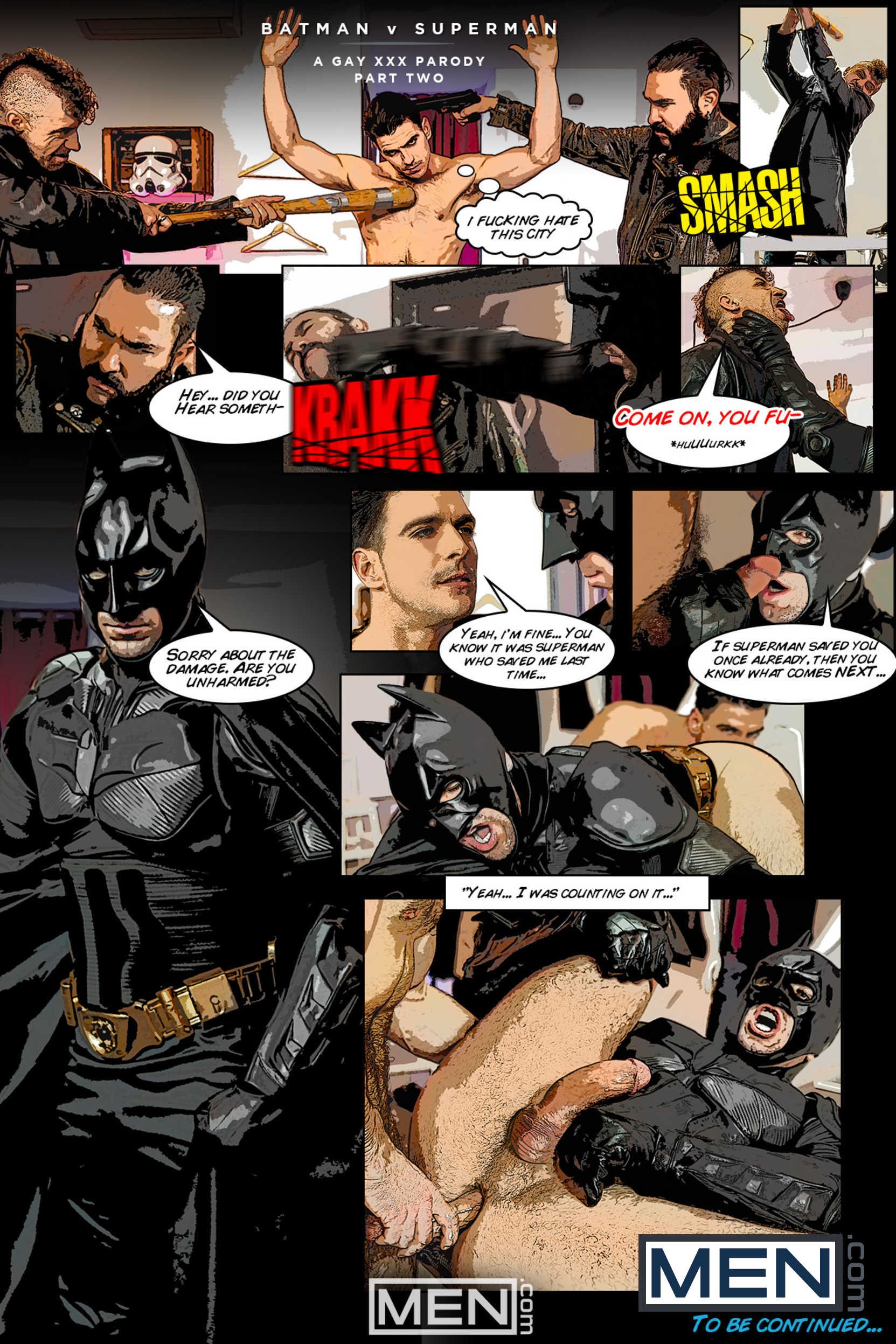 Superman Cartoon - Batman Vs Superman Gay Porn from Super Gay Hero at ...